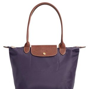 Longchamp Le Pliage Tote in Bilberry (plum)